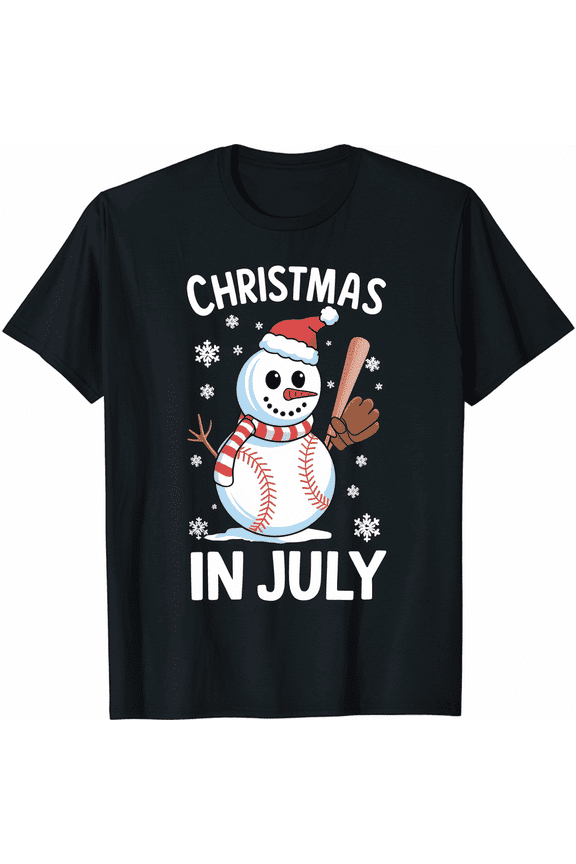 Chillin Snowman Christmas With My Snowmies T-Shirt