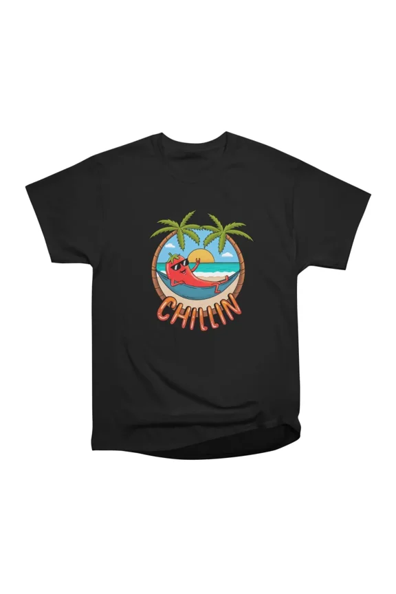 Chillin Vacation T-Shirt Tee Gift For Him Merch For Her Apparel For Friend