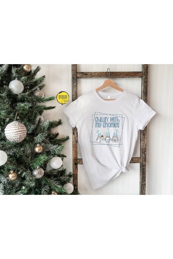 Chillin' With My Gnomies Season Shirt: Gnome Family Tee SWEATSHIRT All Size S-5XL