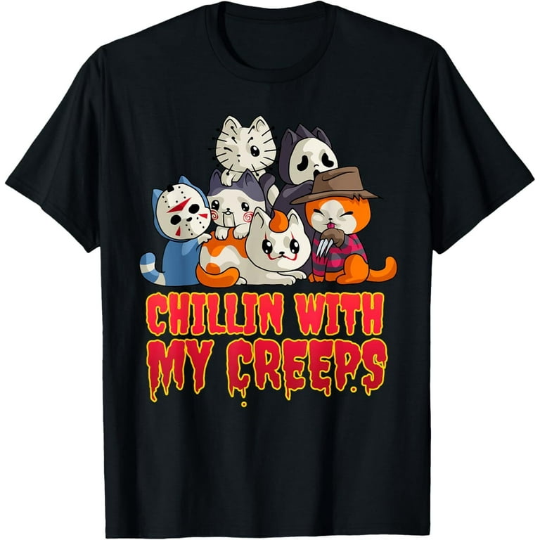 Creeps Halloween Horror Movies Gift T-Shirt Creeps Halloween Horror Movies Gift T-Shirt