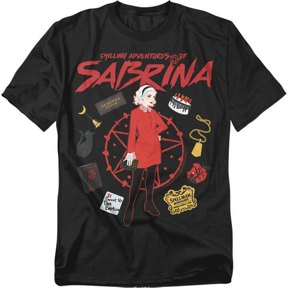 Chilling Adventures of Sabrina T-Shirt Circle Unisex Graphic Tee For Men & Women