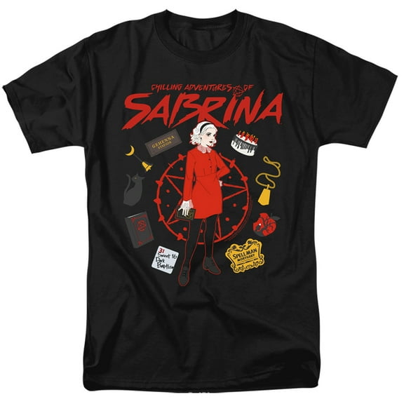 Chilling Adventures Of Sabrina Circle Unisex Adult T Shirt For Men And Women