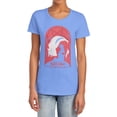 thumbnail image 1 of Chilling Adventures of Sabrina Sabrina and Salem Women's T Shirt, Carolina Blue, Large, 1 of 6