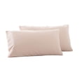 thumbnail image 1 of Chilling Pillowcase, Suitable for All Seasons, with Multiple Color Options, and easy to match, Soft Full-length Pillowcase 2pc(Beige), 1 of 6