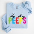 thumbnail image 1 of Chilling With My Peeps, Easter, Retro Candy Sweatshirt, Women's, 1 of 2