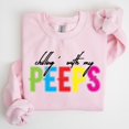 thumbnail image 1 of Chilling With My Peeps, Easter, Retro Candy Sweatshirt, Women's, 1 of 2