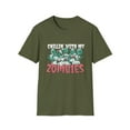 thumbnail image 1 of Chilling Zombies Women Men Funny Graphic Novelty Parody, 1 of 4