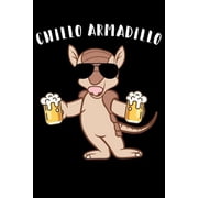 Chillo Armadillo 6x9 120 pages quad ruled Your personal Diary for an Awesome Summer Paperback