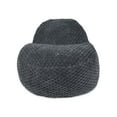 thumbnail image 1 of Big Joe Chilloway Foam Filled Structured Bean Bag Chair Lounger, Charcoal Honeycomb, 1 of 9