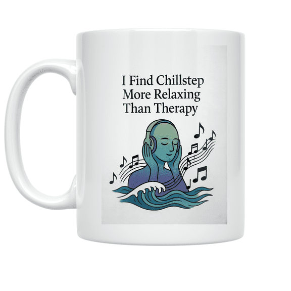 Chillstep Relaxation Vibes - Chillstep Fan - 11 oz Ceramic Coffee Mug