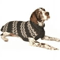 thumbnail image 1 of Chilly Dog Diamonds Pattern Dog Sweater - Gray, 1 of 2