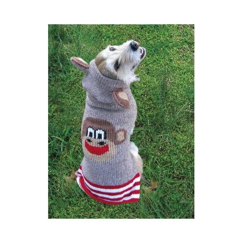 Chilly Dog Monkey Hoodie Dog Sweater