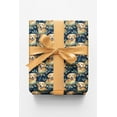thumbnail image 1 of London Penny Premium Wrapping Paper - Chilly Golden, 1 of 4
