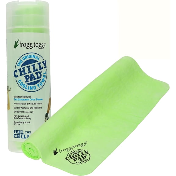 Chilly Pad, Instant Cooling Towel, Long Lasting, Reusable, Sports and Outdoors Neck Towel 33x13