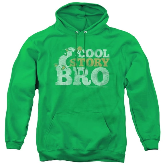 Chilly Willy Cool Story Adult Pullover Hoodie Sweatshirt Kelly Green Kelly Green
