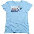 thumbnail image 1 of Chilly Willy I Say Chill S/S Women's T-Shirt Light Blue, 1 of 1