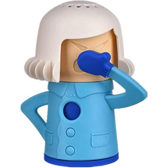 Chilly blue Mama Fridge Odor Absorber, Refrigerator Moisture Absorber & Freshener Holder,Add Baking Soda to Absorb Funky Odors in The Refrigerator(blue)