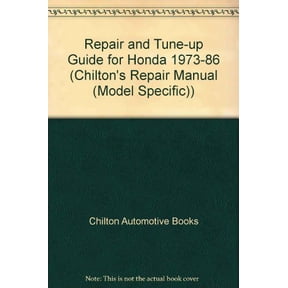 Pre-Owned Chilton's Repair & Tune-Up Guide Honda 1973 to 1986: All U.S. Canadian Models of Accord,Accord Cvcc,Civic,Civic Cvcc,Crx,Prelude (Chilton's Repair Ma... (Paperback) 0801976766 9780801976766