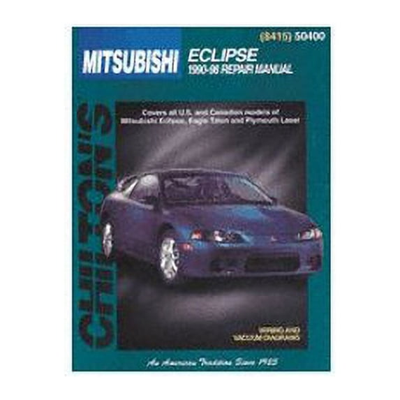 Chilton CHI50400 TCC Mitsubishi Eclipse 90-98