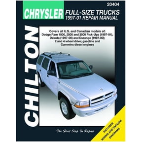 Chilton Dodge Full-Size Trucks 1997-2000 Repair Manual (20404)