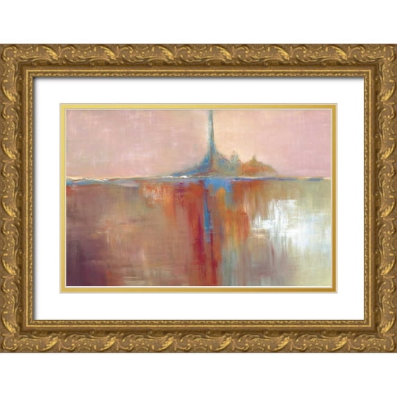 Chilton, Sarah E 18x13 Gold Ornate Wood Framed with Double Matting Museum Art Print Titled - Up Tempo
