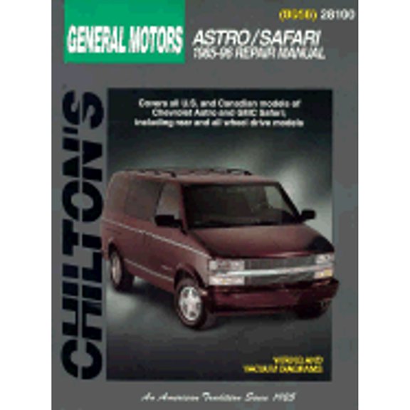 Pre-Owned Chilton's Gm Astro/Safari 1985-96 (Paperback) 0801988268 9780801988264