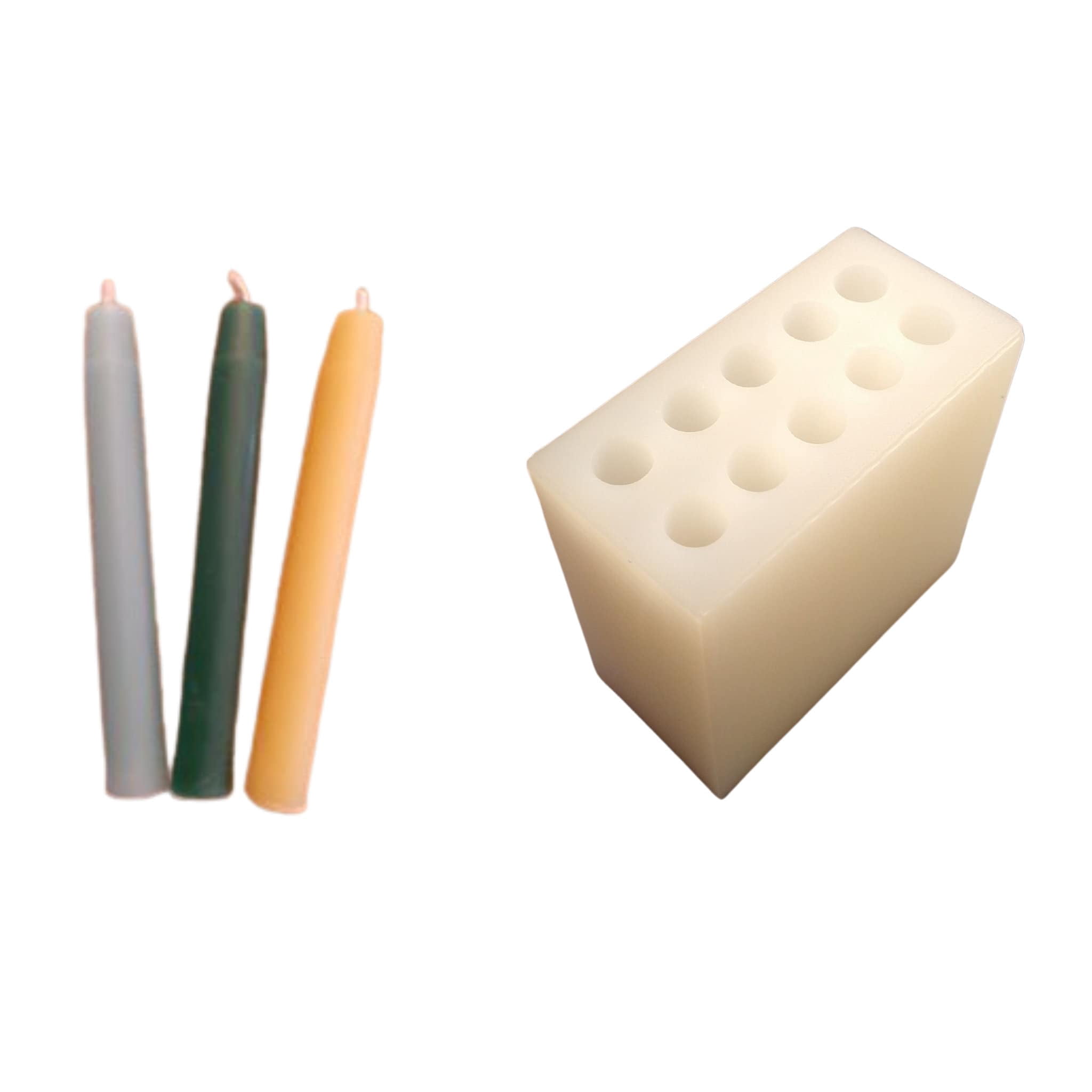 Chime Candle Soft Silicone Mold| For Candle | Mold for Wax| Mold for Soap| Not Food Grade