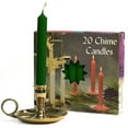 thumbnail image 1 of Chime Candles Green .5 in. diameter x 4 in. tall Sold: per box of 20 .5 in. diameter x 4 in. tall, 1 of 1