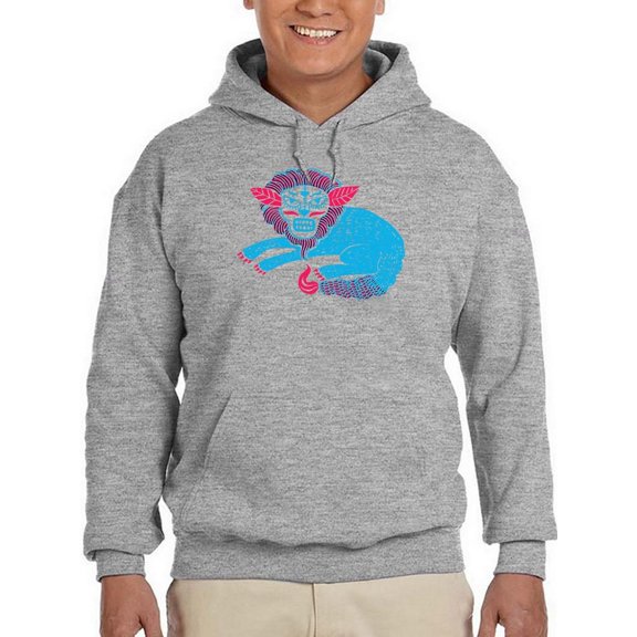 Chimera Stencil Art Hoodie Men -Image by Shutterstock, Male XX-Large