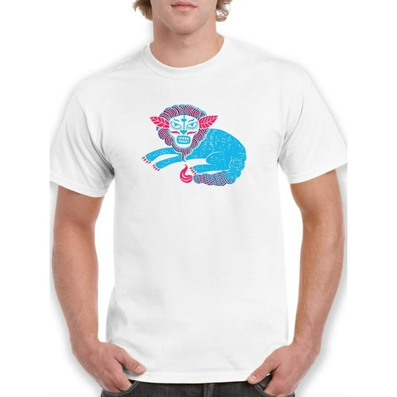 Chimera Stencil Art T-Shirt Men -Image by Shutterstock, Male x-Large