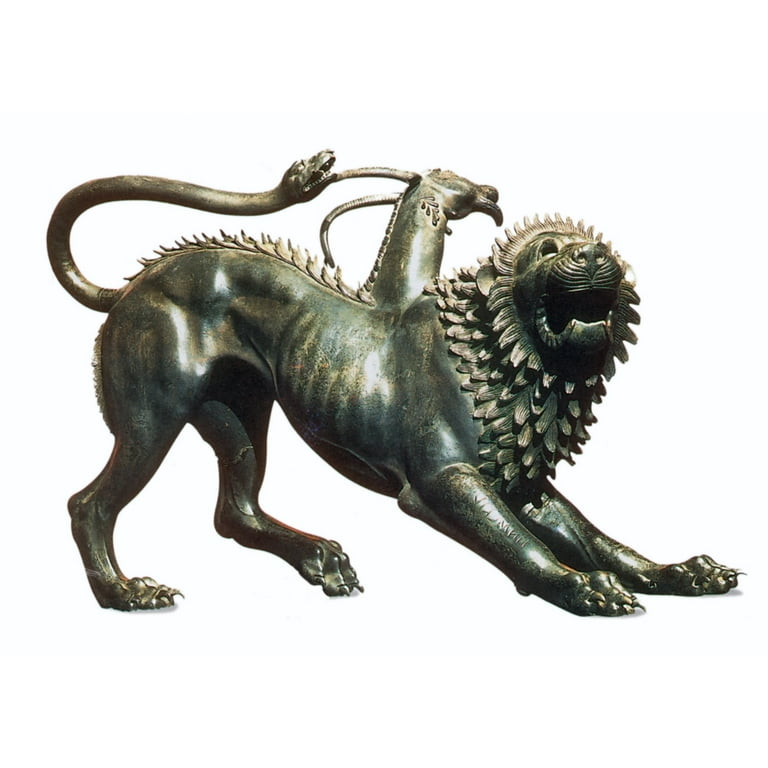 Chimera of Arezzo 400 BC Poster Print by Science Source 36 x 24