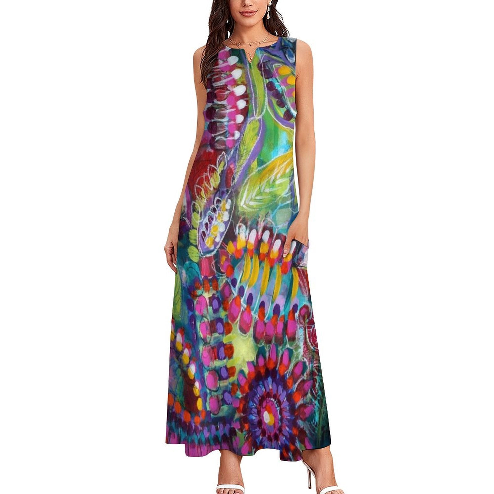 Long chemise dress Dresses main image 0