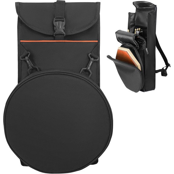 Chimes 6" Triangle Percussion Musical Instrument MADE IN U.S.A. with Beater/Striker and Holder, Professional Studio-Grade