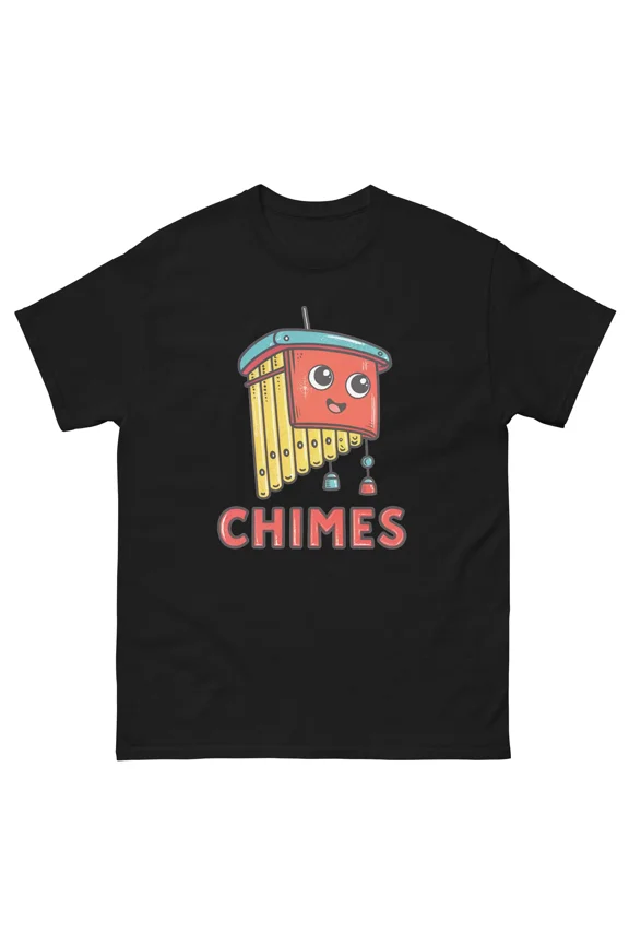 Chimes Musical Instrument Illustration T-Shirt