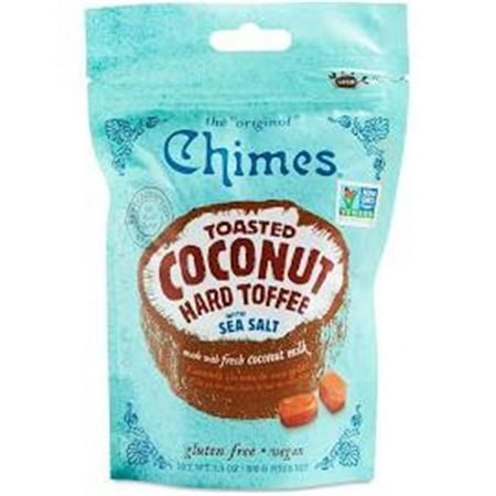 Chimes Toasted Coconut Hard Toffee With Sea Salt, 3.5 Oz