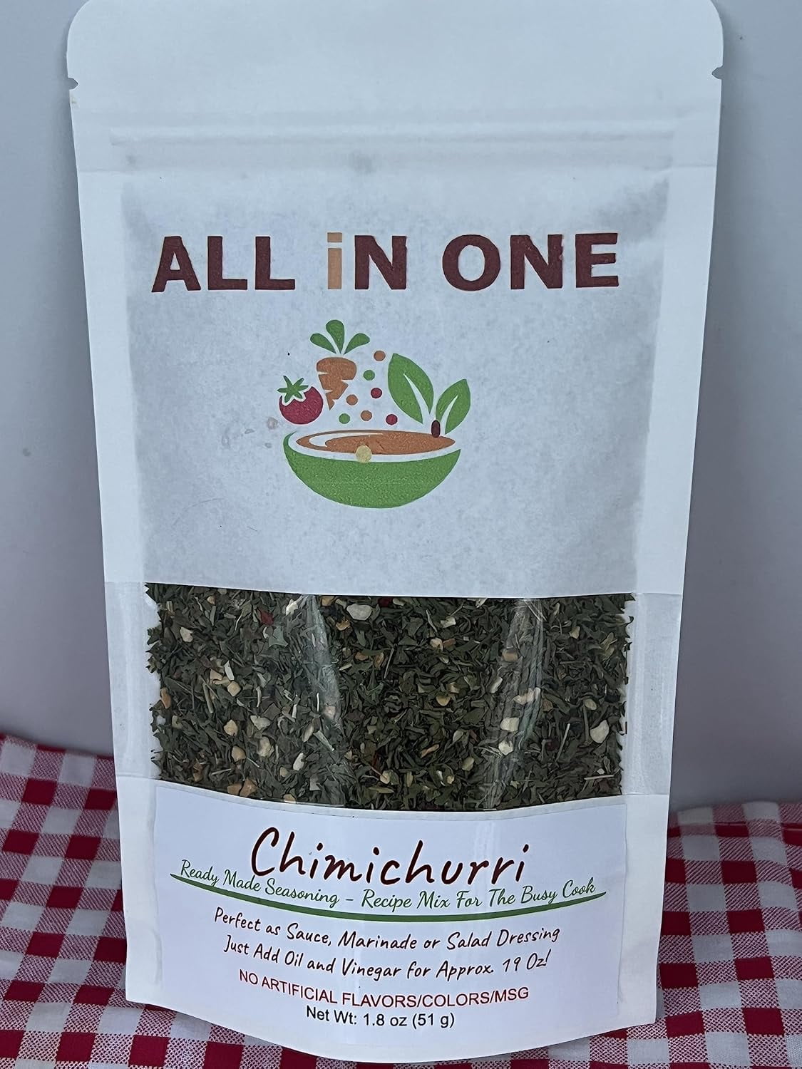 Chimichurri Sauce Delicious on Steak, Fish, Chicken, Salads