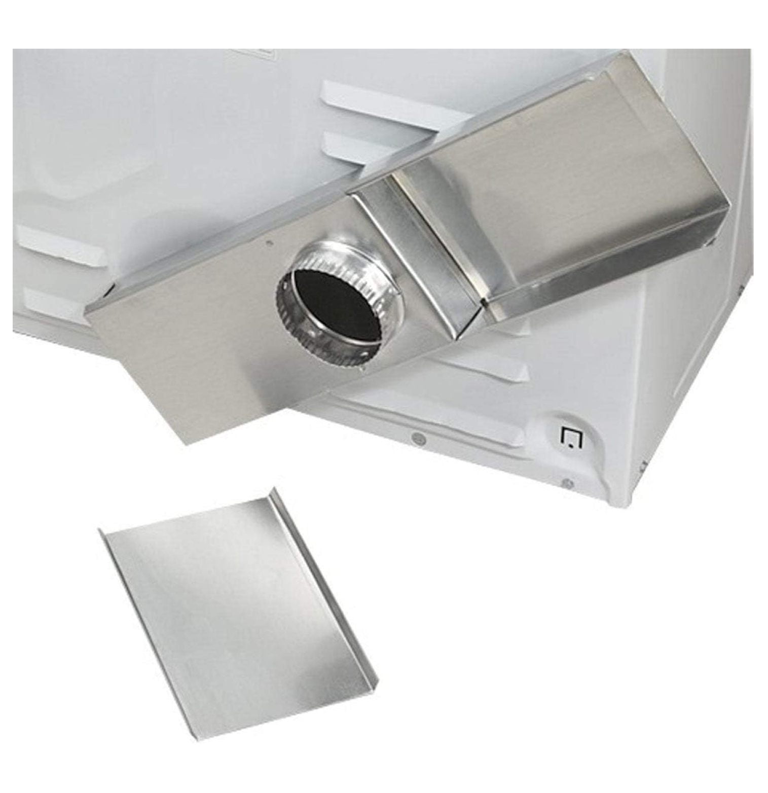 Chimney 89634 0 18 Close Clearance Dryer Vent Periscope Pipe For Venting To Rear Offset