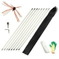 Chimney Brush Kit 4/6/8M Long, Chimney Sweep Kit, 8m