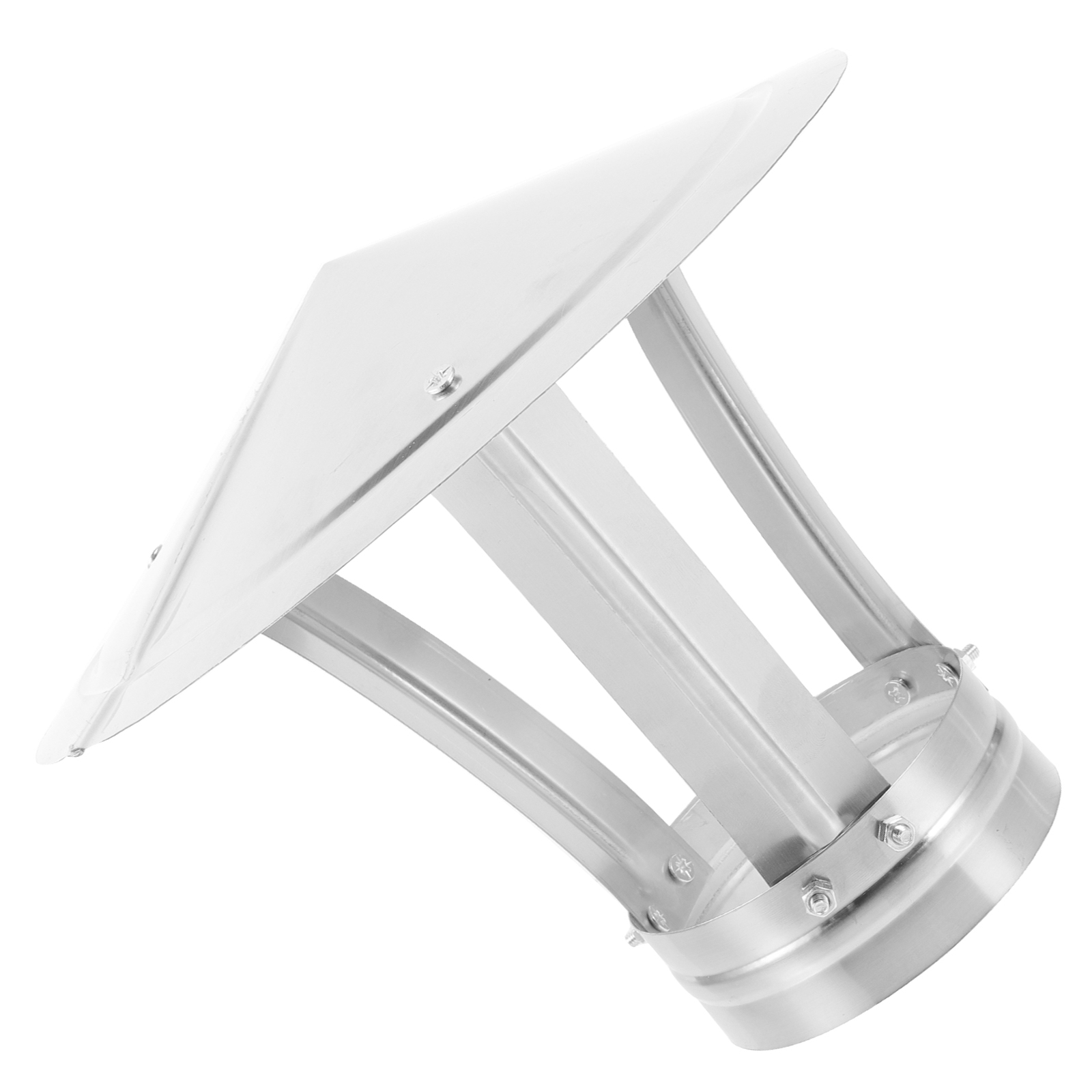 Chimney Cap Heavy Duty Stainless Steel Chimney Flue Cowl Pipe Rain