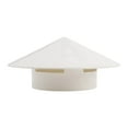 Chimney Cowl Cap, Chimney Rain Cap PVC Breathable Cap Plastic Rain Cap