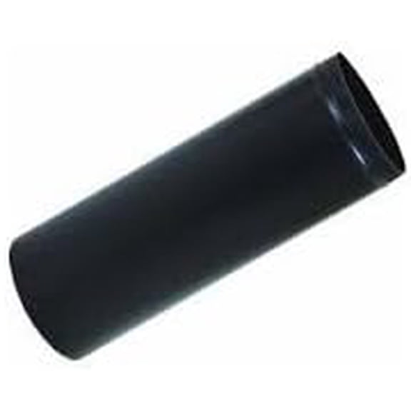 Chimney Plus 345208 Heat Fab 8 x 24 Inch Black Stovepipe - 22 Ga.