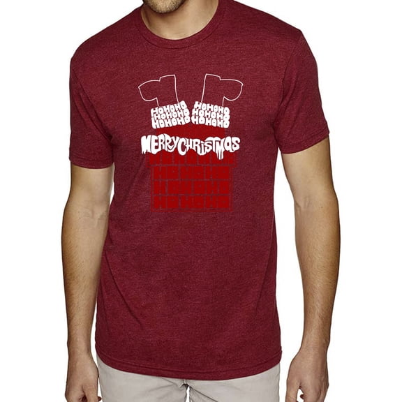 Chimney Santa - Men's Premium Blend Word Art T-Shirt