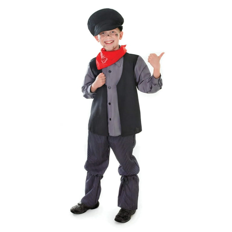 Chimney Sweep Childrens Costume Mary Poppins Bert Suit Chimney Sweep Childrens Costume Mary Poppins Bert Suit