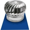 Chimney Tool Tainless Steel Rotating Chimney Cowl Cap, Flue Roof Rain Cowl Cap Spinner Anti