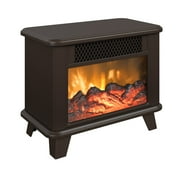 ChimneyFree Bronze 1500W Electric Realistic Flame Fireplace Heater for 400 Sq Ft