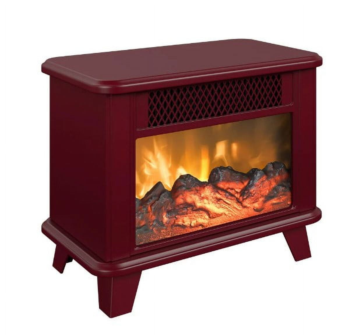 ChimneyFree Electric Fireplace Personal Space Heater, Cinnamon