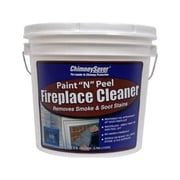 ChimneySaver Paint N Peel - Fireplace Cleaner - Liquid Chimney Cleaner for Masonry, 1 Gallon