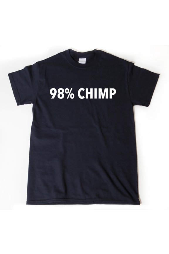 Chimp TShirt Science Shirts Funny Science Nerd Biology Evolution DNA Gift Tee Shirt Darwin