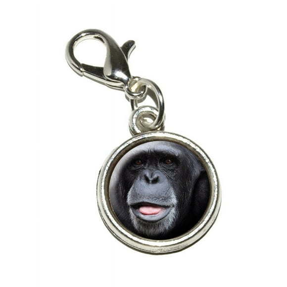 Chimpanzee Chimp - Ape Monkey Bracelet Charm