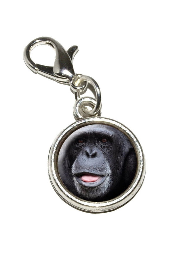 Chimpanzee Chimp - Ape Monkey Bracelet Charm